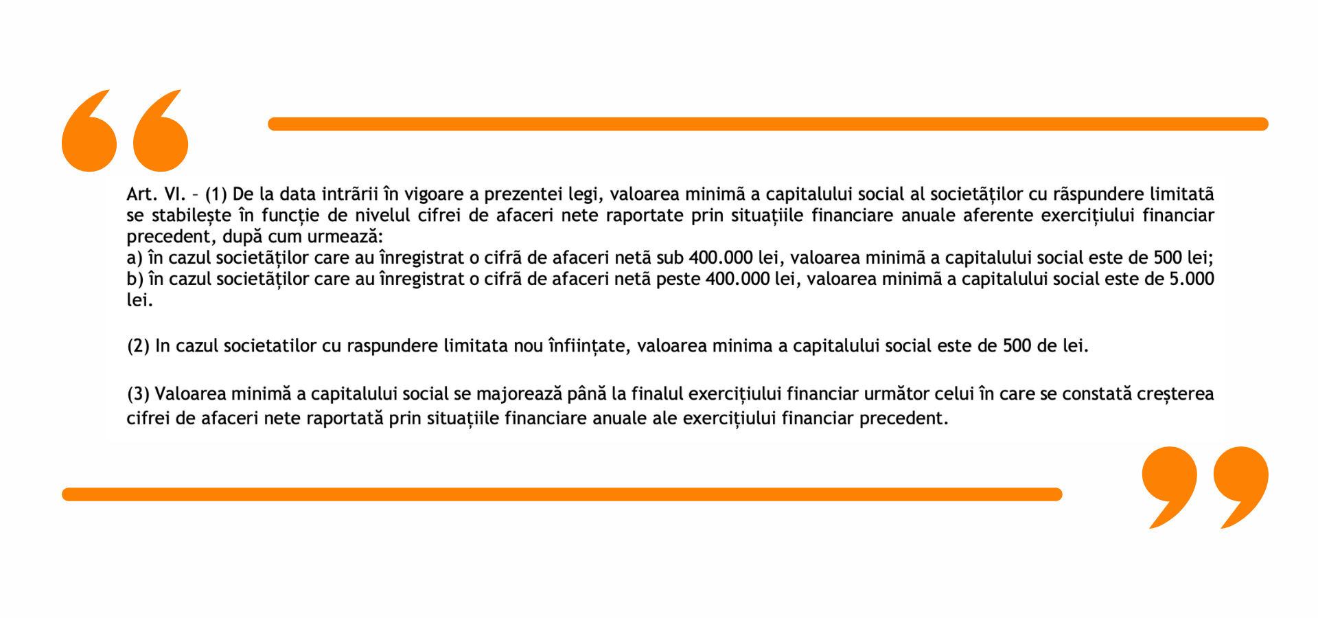Capital social - noi plafoane